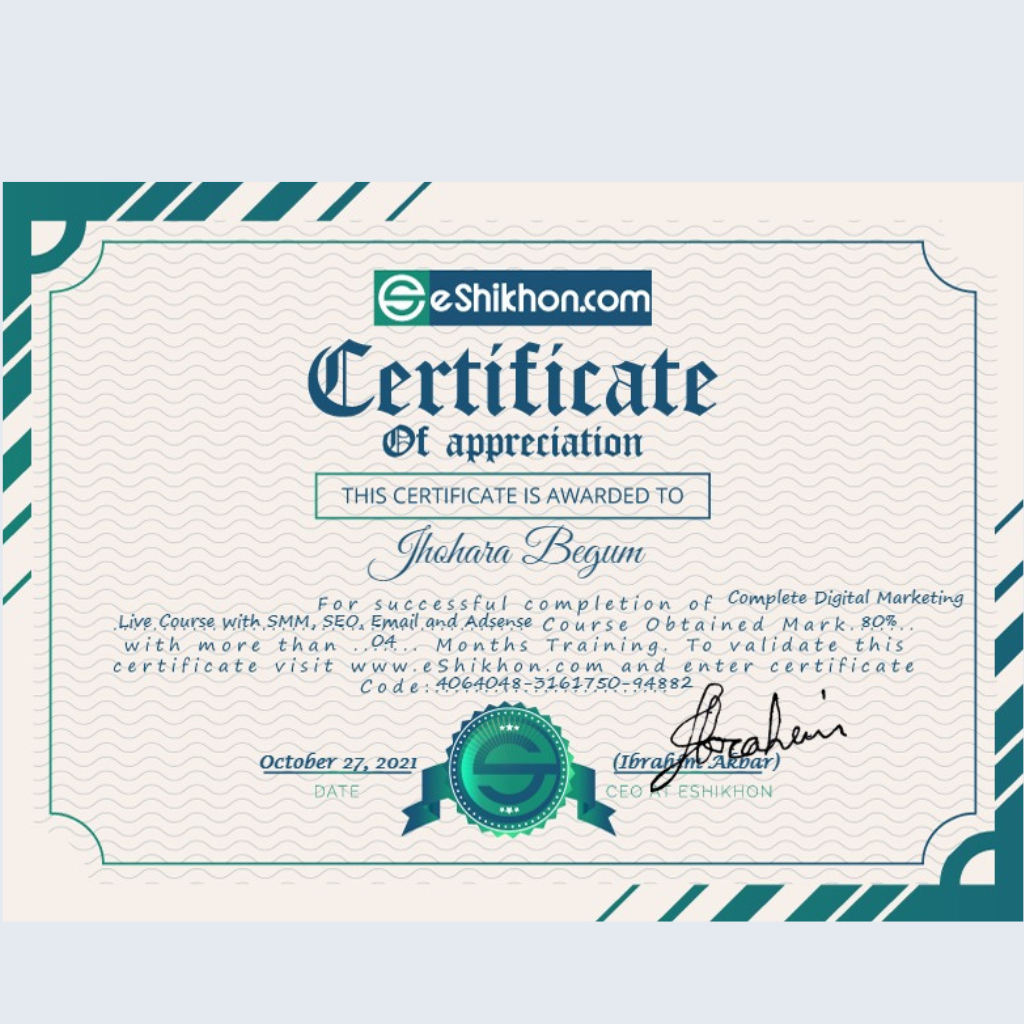 eshikhon.com certificate